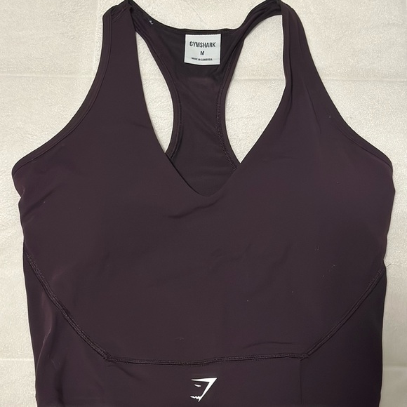 Women's burgundy Sports Bra - Picture 2 of 4